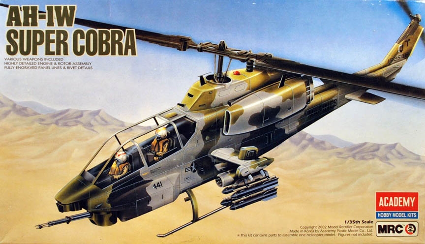 Academy #2193 1/35 AH-1W Super Cobra