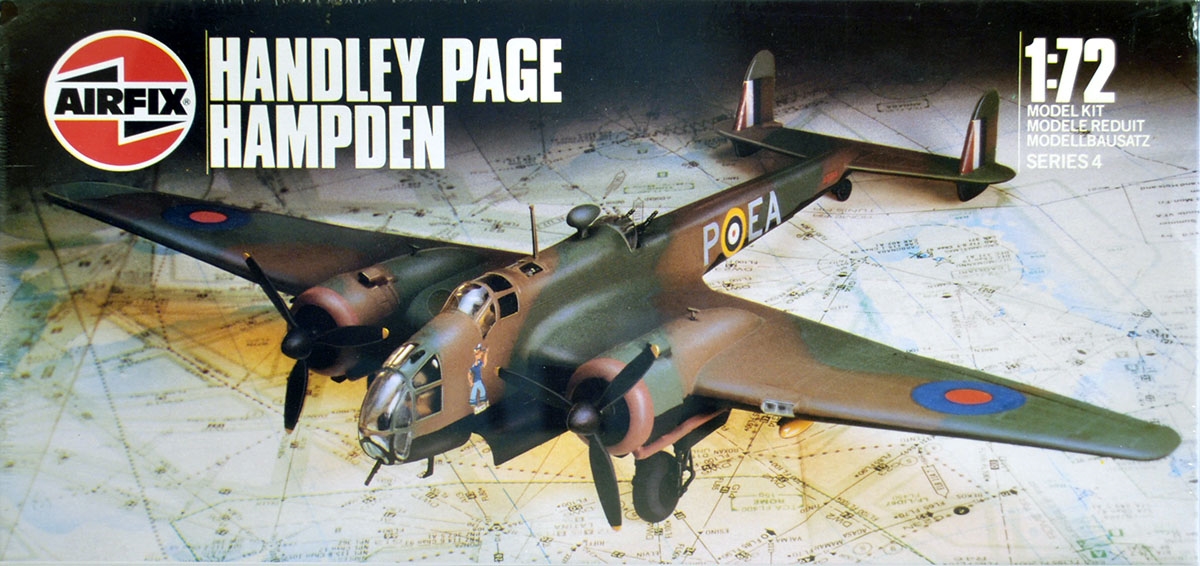 Airfix #04011 1/72 Handley Page Hampden Mk.I