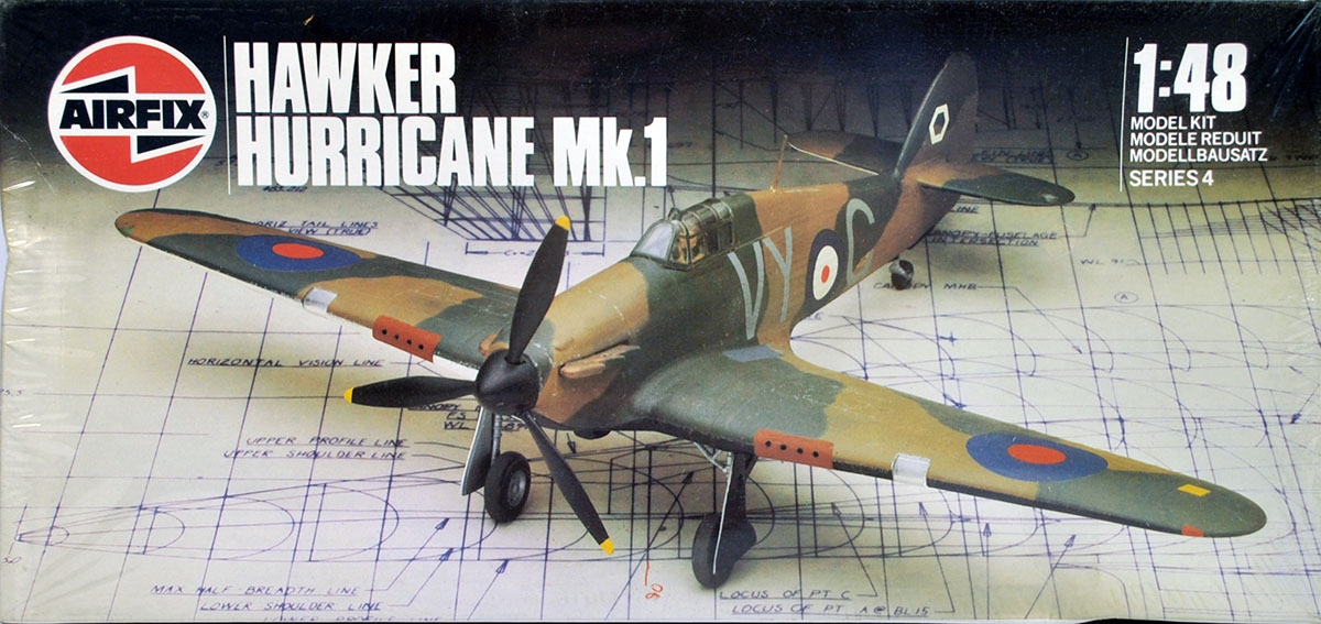 Airfix 04102 1 48 Hawker Hurricane Mk I