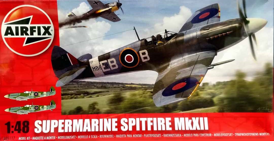 Airfix #05117 1/48 Supermarine Spitfire Mk XII