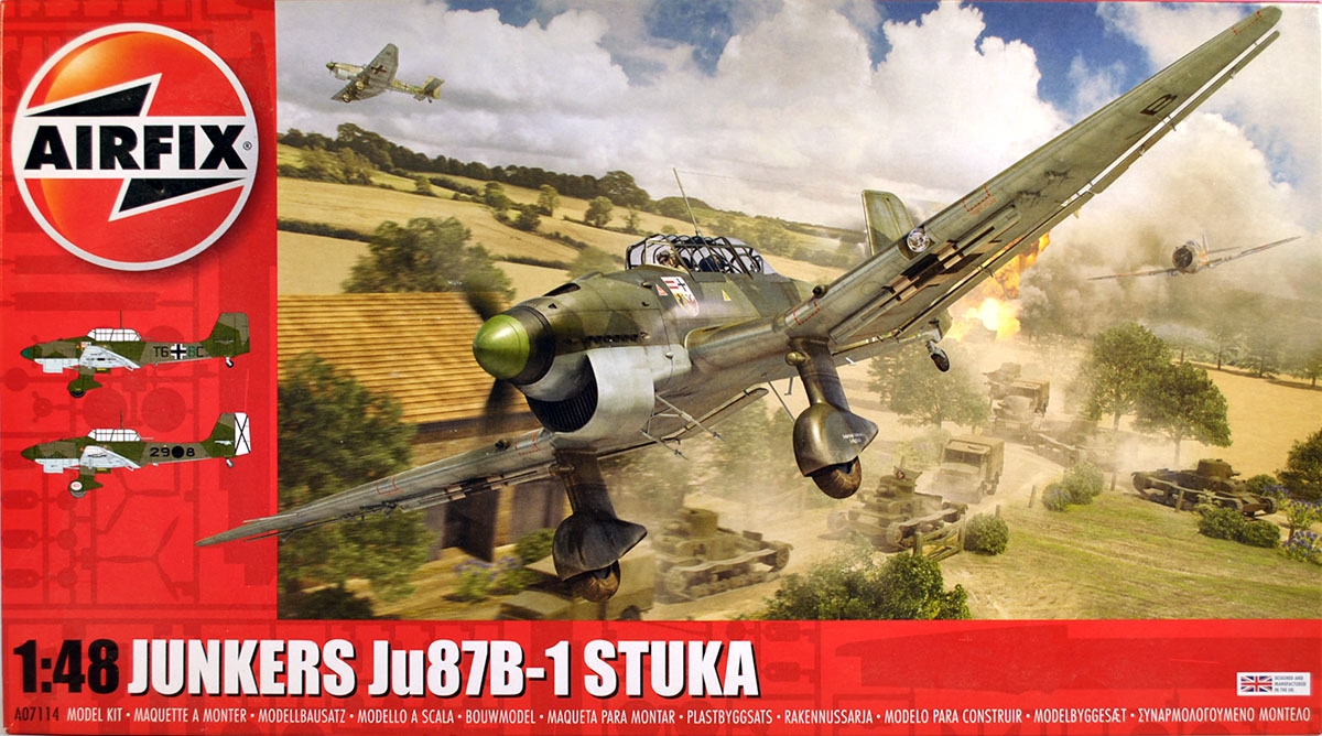 Airfix #07114 1/48 Junkers Ju 87B-1 Stuka