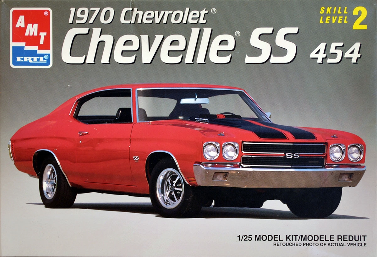 AMT #8940 1/25 1970 Chevrolet Chevelle SS 454