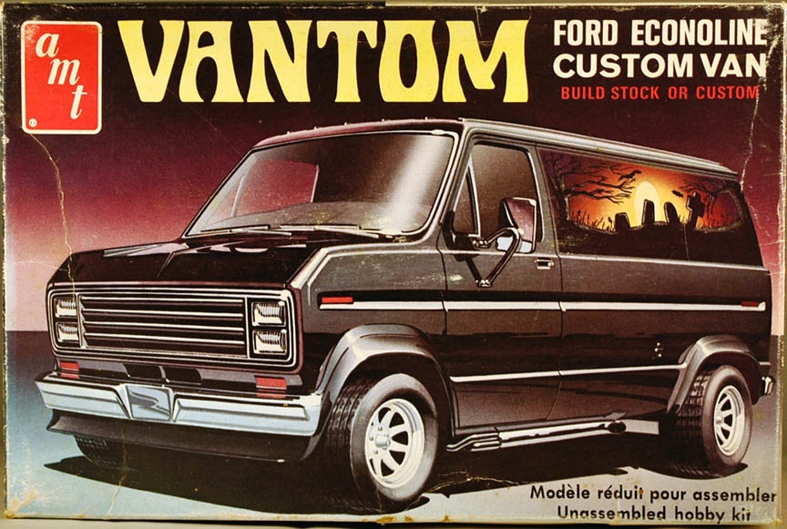 Phantom shops Ford Econoline Custom Van Model kit