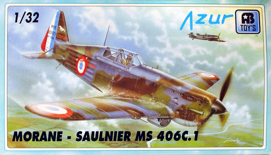 Azur #AB3201 1/32 Morane Saulnier MS. 406.C 1