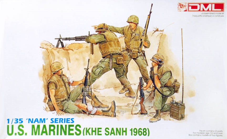 DML/Dragon #3307 1/35 U.S. Marines Khe Sanh, 1968