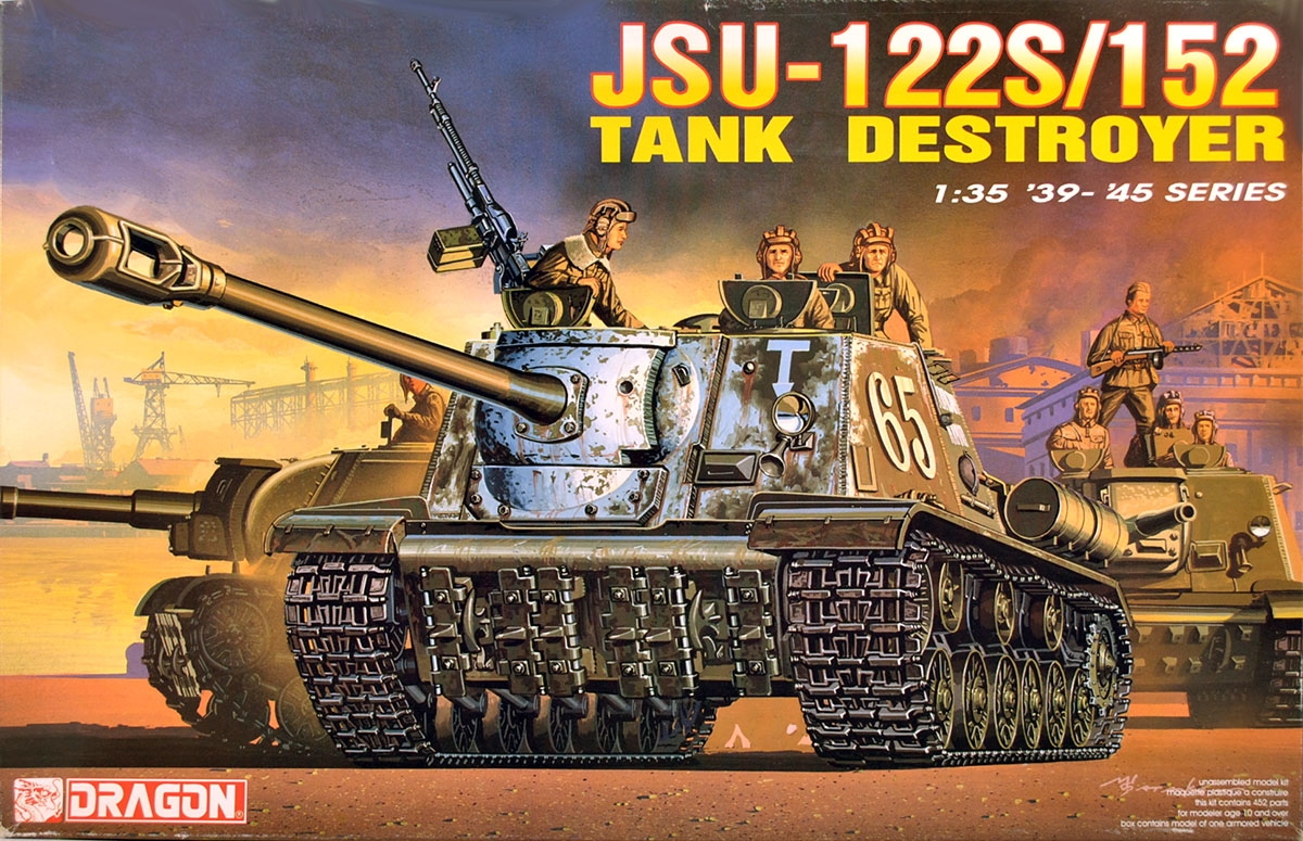 DML/Dragon #6047 1:35 JSU-122S/152 Tank Destroyer