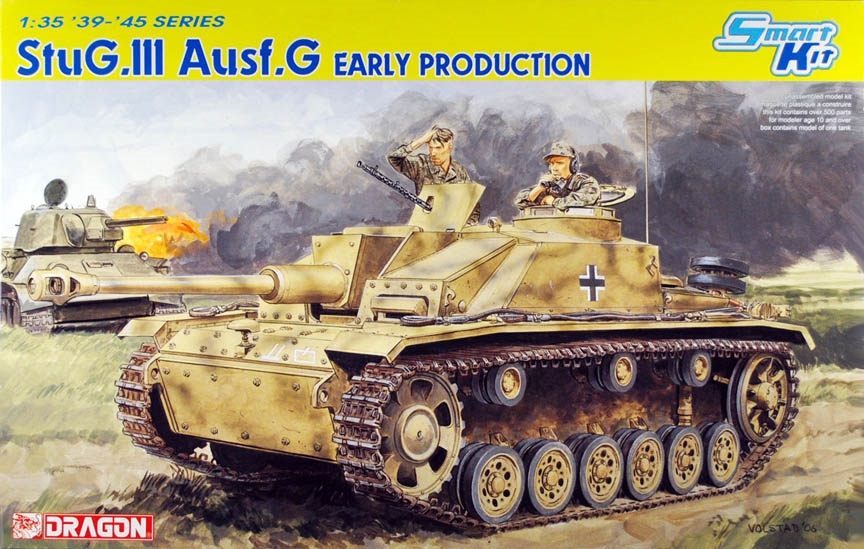 DML/Dragon #6320 1/35 StuG III Ausf.G Early Production - Smart Kit