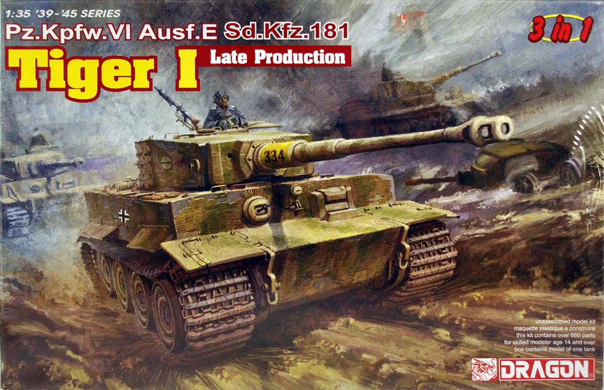 DML/Dragon #6406 1/35 Pz.Kpfw.VI Ausf E Tiger I Late Production