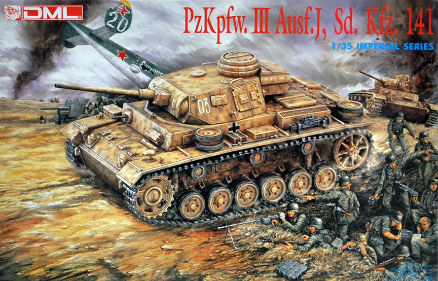 DML/Dragon #9011 1/35 PzKpfw III Ausf J SdKfz 141