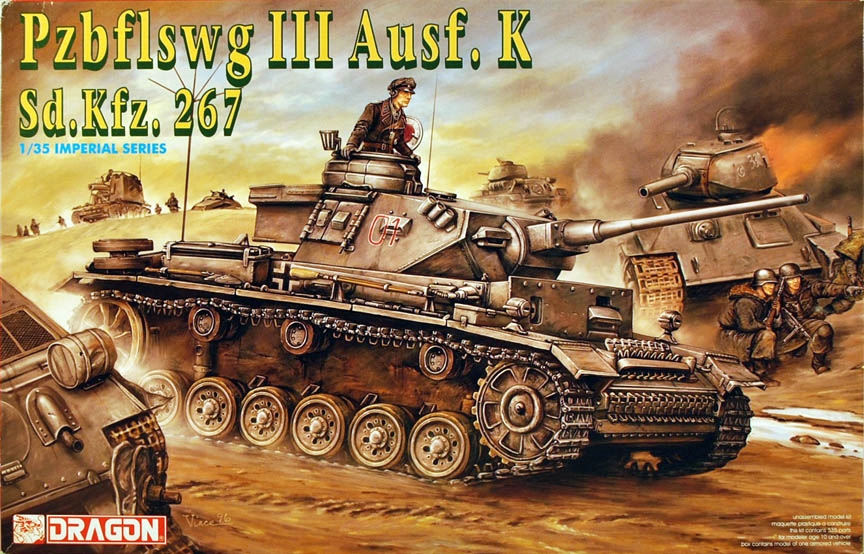 DML/Dragon #9018 1:35 Pzbflswg III Ausf. K Sd.Kfz. 267