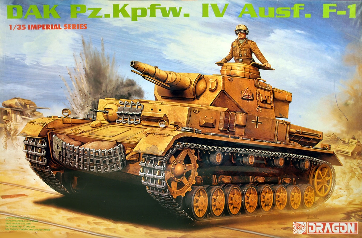 DML/Dragon #9044 1:35 DAK Pz.Kpfw. IV Ausf. F-1