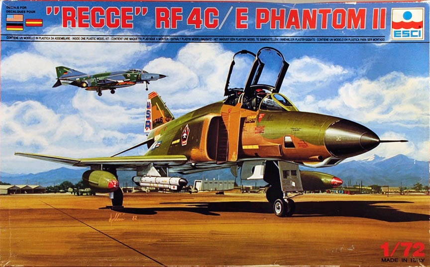 Esci #9029 1/72 RF 4C / E Phantom II 