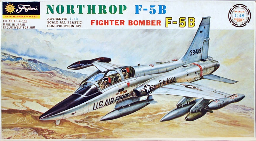 Fujimi #FJ4 1/48 Northrop F-5B Fighter-bomber