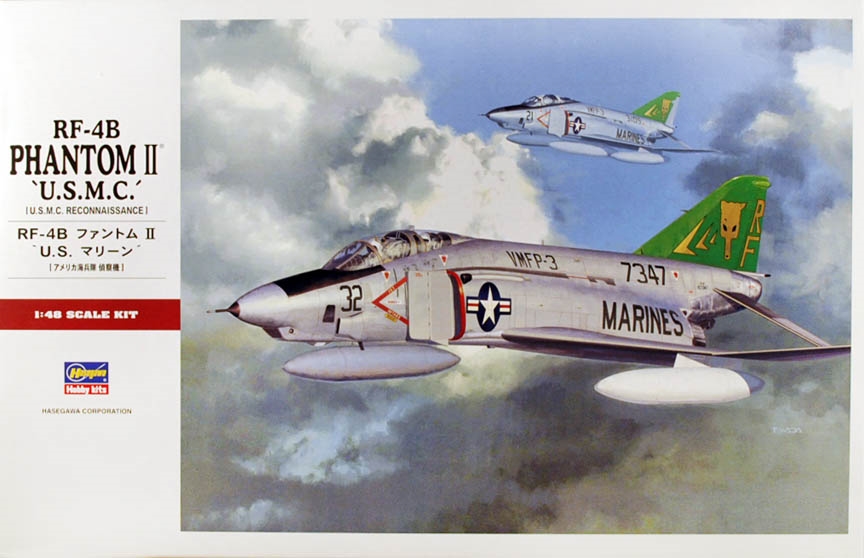 Hasegawa #PT31 1:48 RF-4B Phantom II - USMC