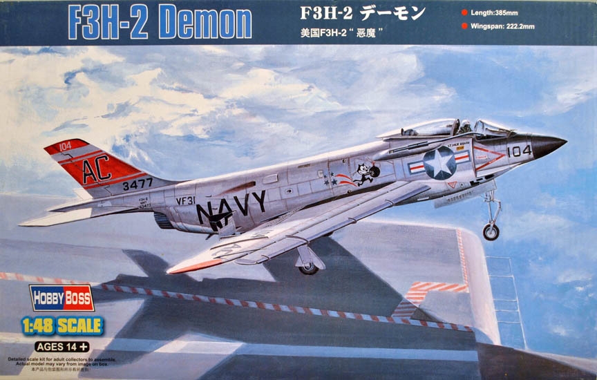 Hobby Boss #80364 1/48 McDonnell F3H-2 Demon