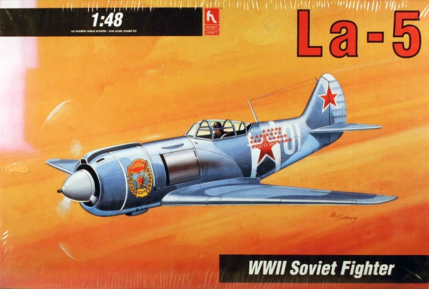 Hobby Craft 1589 1/48 Lavochkin LA-5 Soviet Fighter