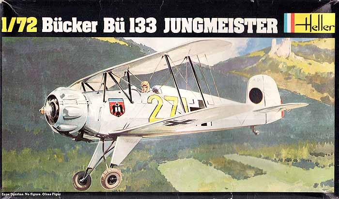 Heller 228 1/72 Bucker Bu 133 Jungmeister