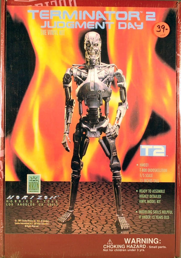 A T-800 Endoskeleton used in Terminator 2: Judgement Day (1991