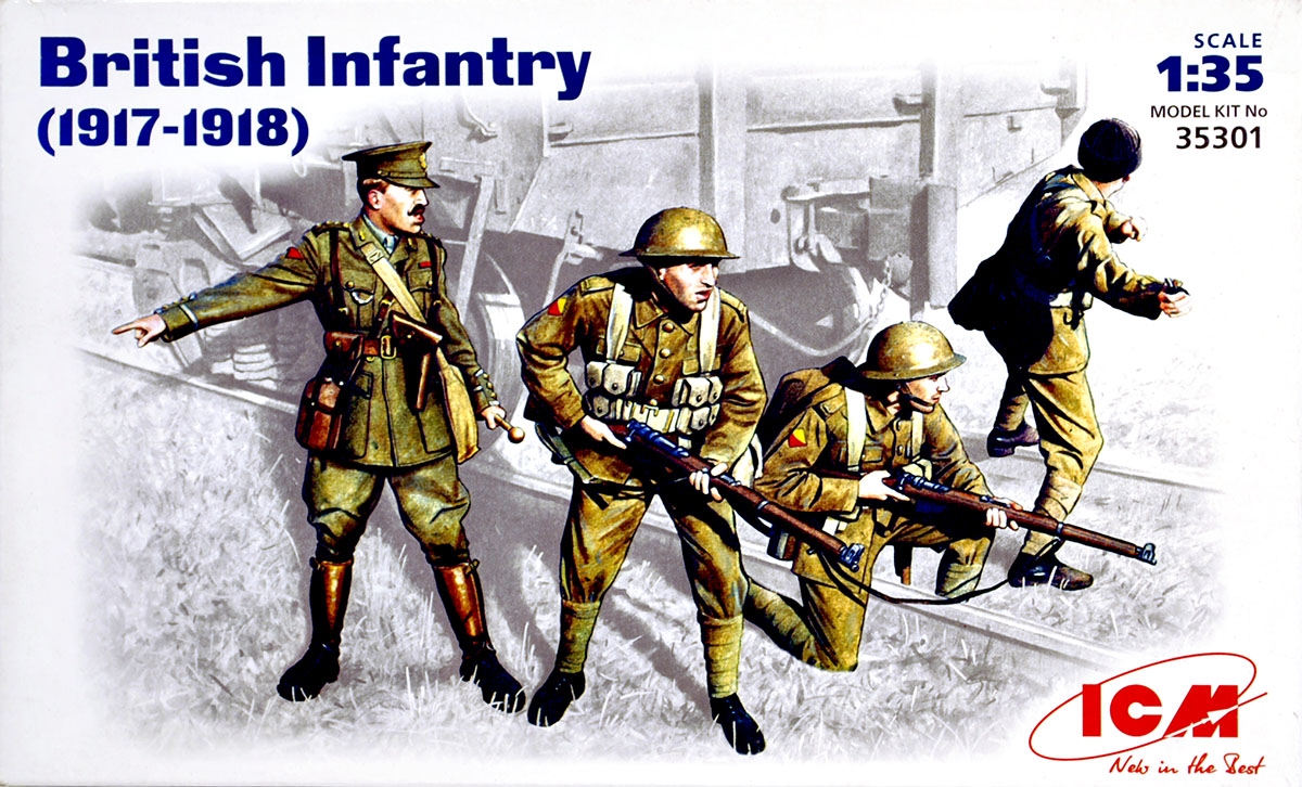 Italeri #346 1/35 Red Army Infantry WWII - Set 2