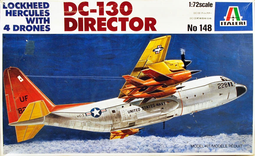 Italeri #148 1/72 Lockheed DC-130 Director w/Drones