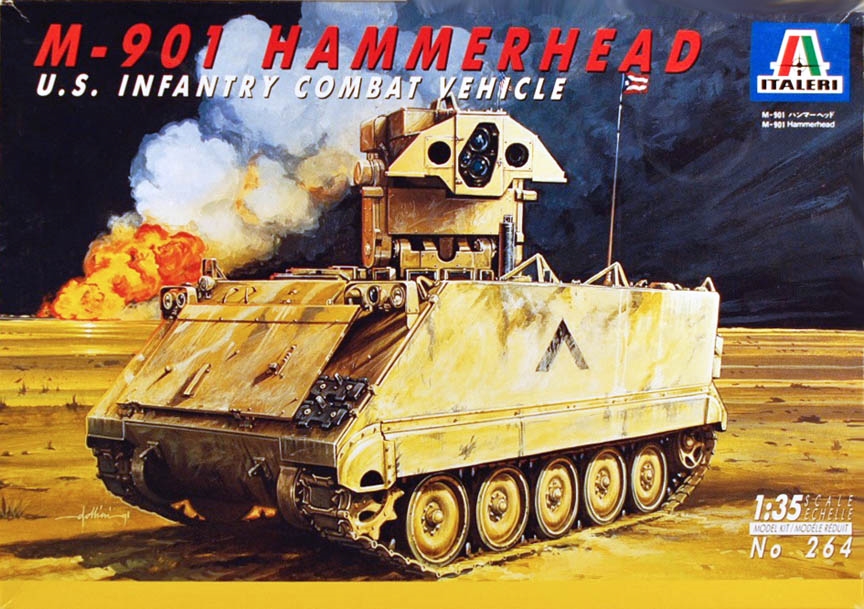 Italeri #264 1:35 M-901 Hammerhead U.S. Infantry Combat Vehicle