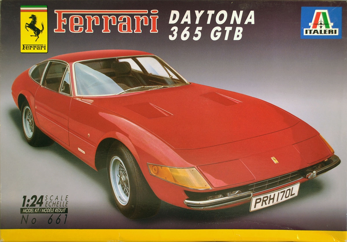 Italeri #661 1:24 Ferrari Daytona 365 GTB