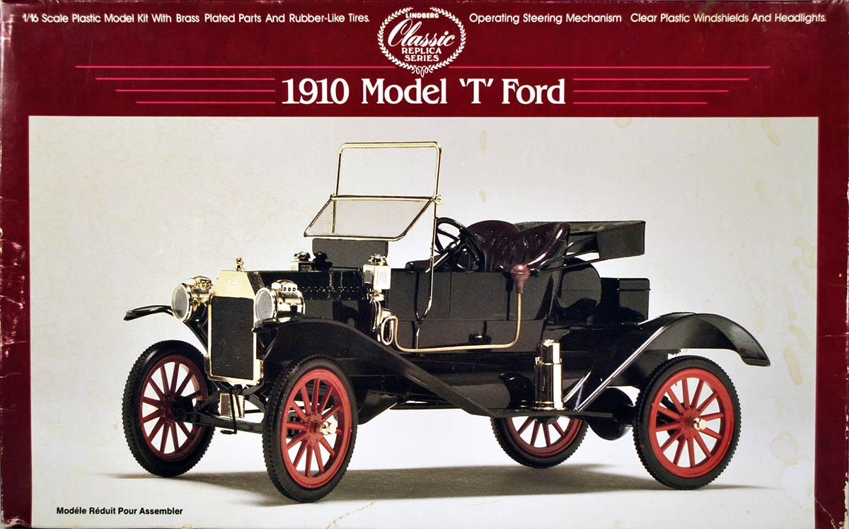 Lindberg #6603 1/16 1910 Model T Ford