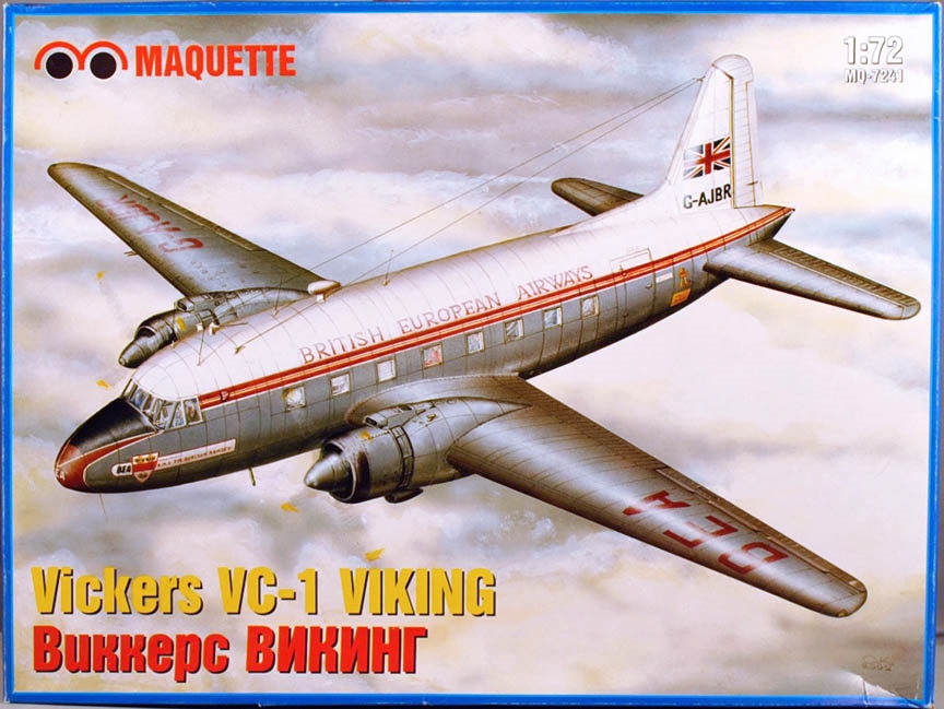 Maquette #7241 1/72 Vickers VC-1 Viking BEA