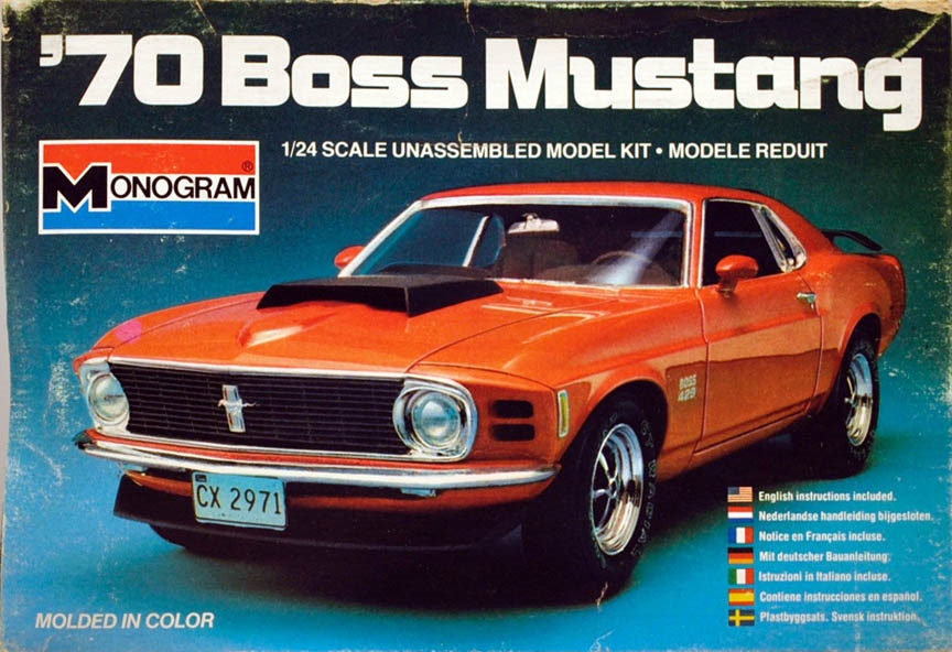 Monogram #2282 '70 Boss 429 Mustang