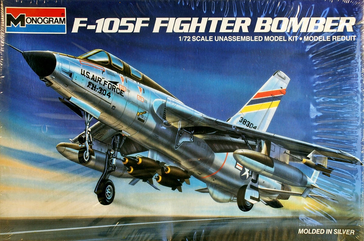 Monogram #5438 1/72 F-105F Thunderchief