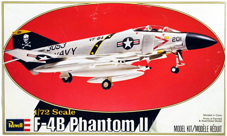 Revell #4302 1/72 F-4B Phantom II - Jolly Rogers