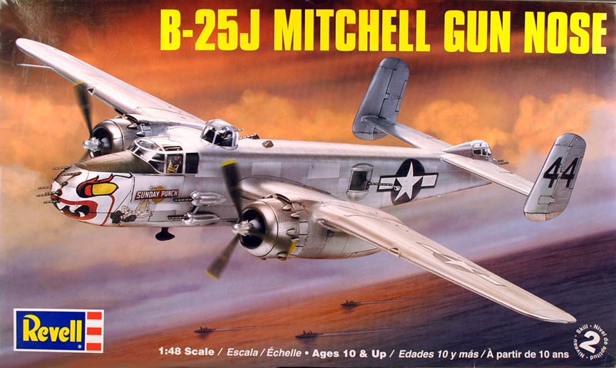 Revell #855528 1/48 B-25J Mitchell Gun Nose