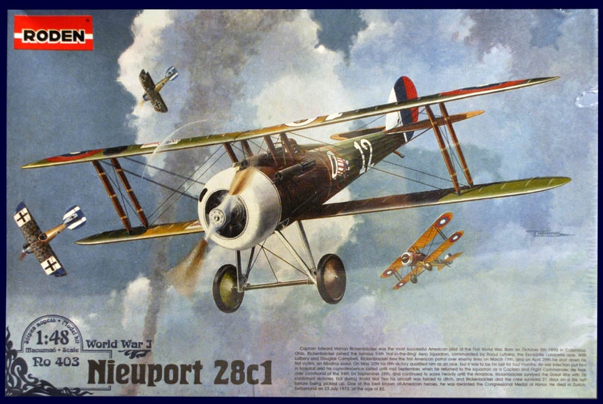 Roden #403 1/48 Nieuport 28C.1