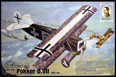 Roden #418 1/48 Fokker D.VII (OAW Mid) - Blume