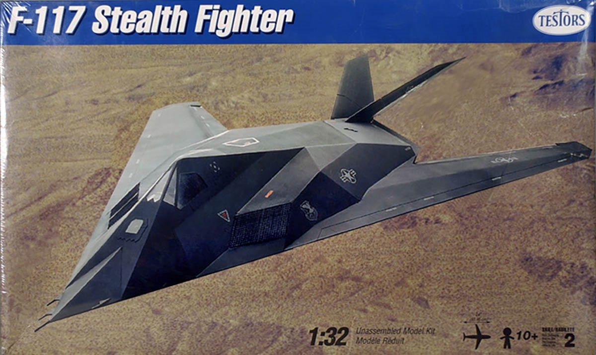 Testors #570 1/32 F-117 Stealth Fighter