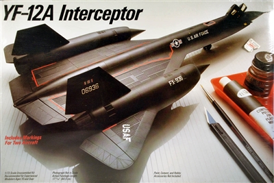 Testors #697 1/72 YF-12A Interceptor